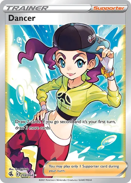 Dancer, Pokémon card FST 259 — Fusion Strike set
