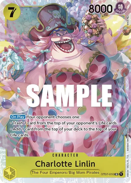 Charlotte Linlin, carte One Piece ST07-010 — extension Big Mom Pirates