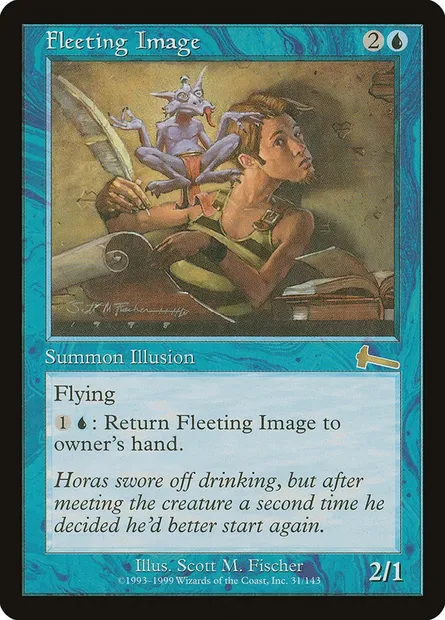 Image fugitive, carte Magic ULG 31 — extension Héritage d'Urza