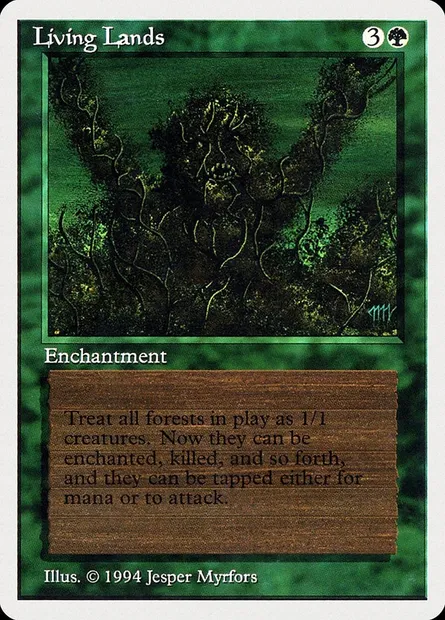 Living Lands, Magic card SUM 210 — Summer Magic / Edgar set