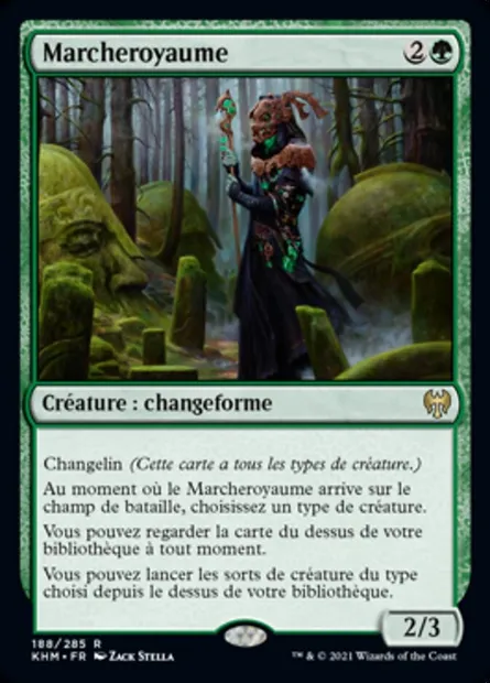 Marcheroyaume, carte Magic KHM 188 — extension Kaldheim