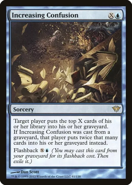 Increasing Confusion, Magic card DKA 41 — Dark Ascension set