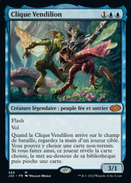 Clique Vendilion, carte Magic J22 368 — extension Jumpstart 2022