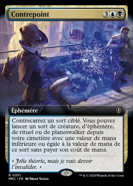 Contrepoint, carte Magic MKC 351 — extension Murders at Karlov Manor Commander