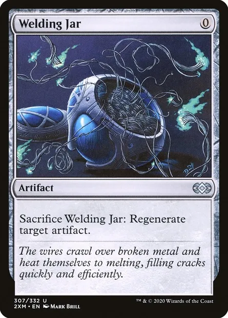 Welding Jar, Magic card 2XM 307 — Double Masters set