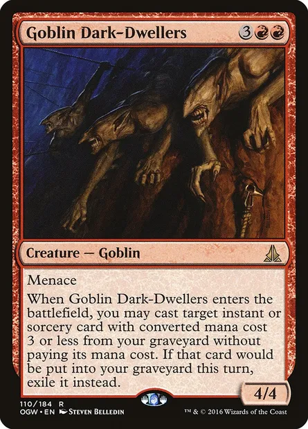 Goblin Dark-Dwellers, Magic card OGW 110 — Oath of the Gatewatch set