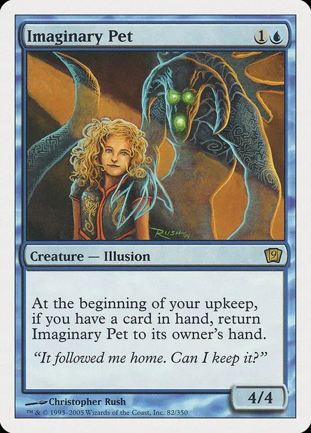 Imaginary Pet, Magic card 9ED 82 — Ninth Edition set
