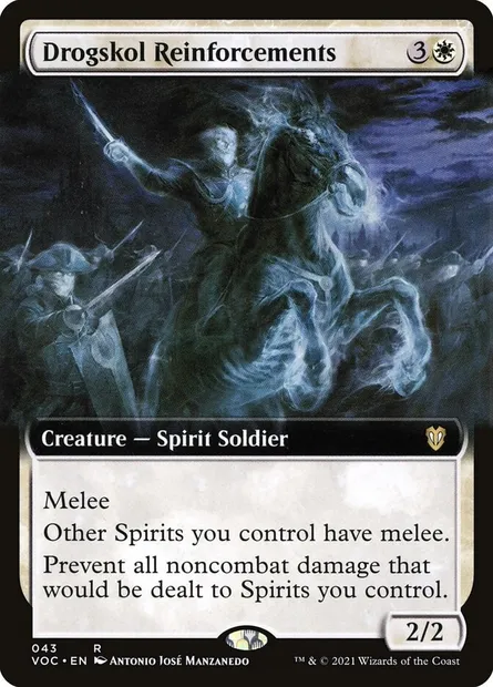 Drogskol Reinforcements, Magic card VOC 43 — Crimson Vow Commander set