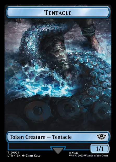 Tentacle, carte Magic TLTR 4 — extension Tales of Middle-earth Tokens