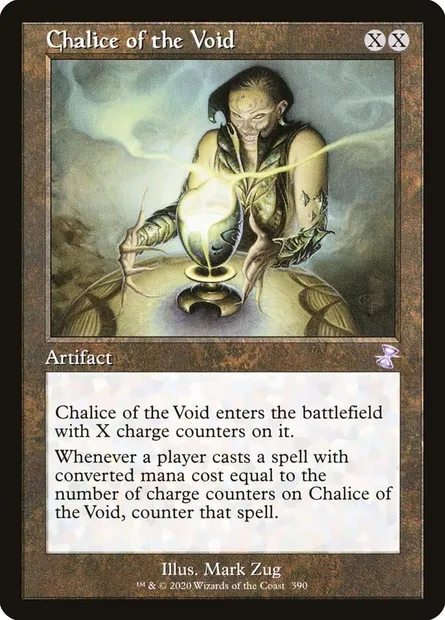 Chalice of the Void, Magic card TSR 390 — Time Spiral Remastered set