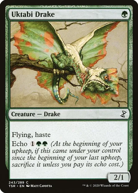 Uktabi Drake, Magic card TSR 243 — Time Spiral Remastered set
