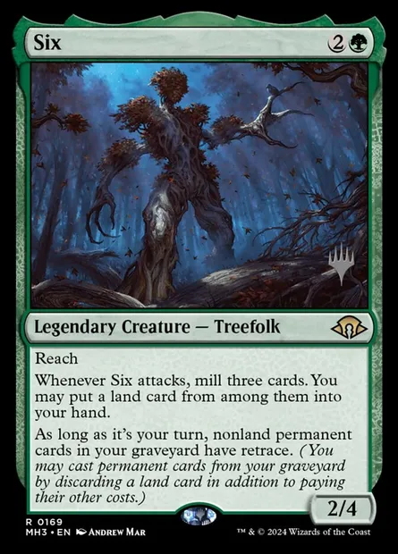 Six, carte Magic PMH3 169p — extension Modern Horizons 3 Promos