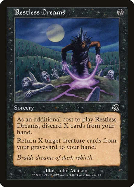 Restless Dreams, Magic card TOR 79 — Torment set