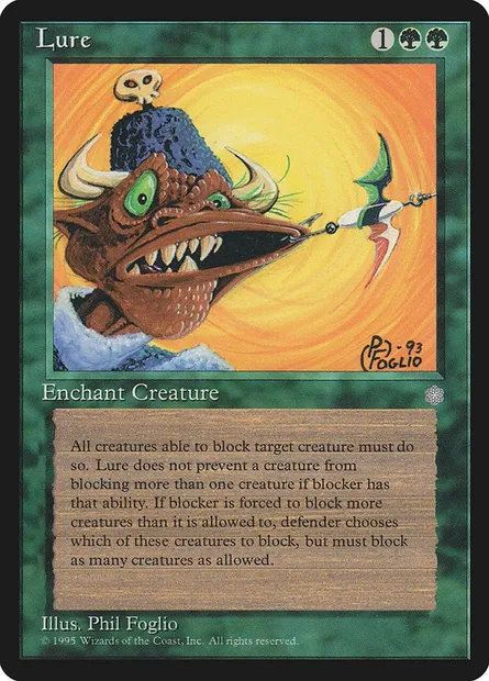 Leurre, carte Magic ICE 253 — extension Ere Glaciaire