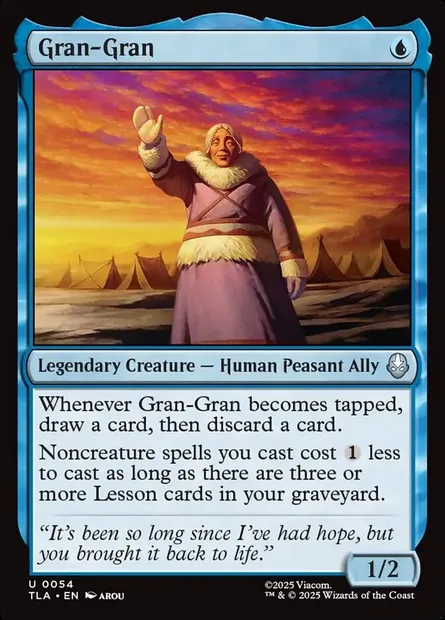Gran-Gran, Magic card TLA 54 — Avatar: The Last Airbender set