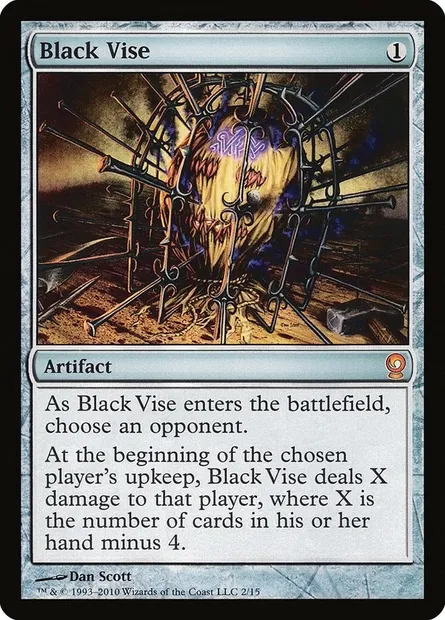 Black Vise, Magic card V10 2 — From the Vault: Relics set
