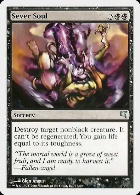 Sever Soul, Magic card PHUK 15 — Hachette UK set