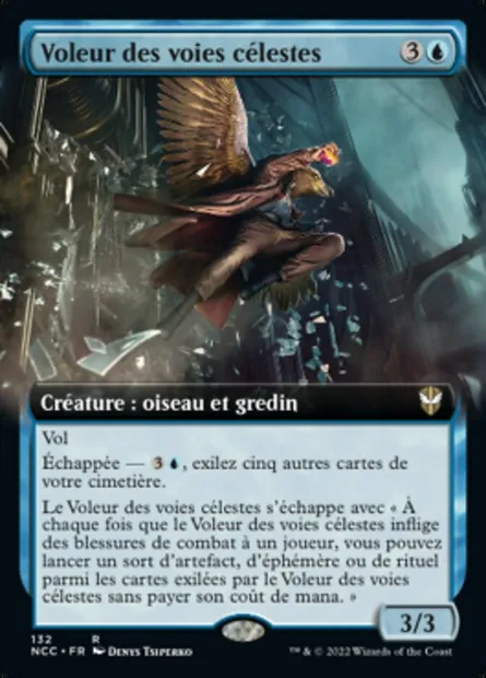 Voleur des voies célestes, carte Magic NCC 132 — extension New Capenna Commander