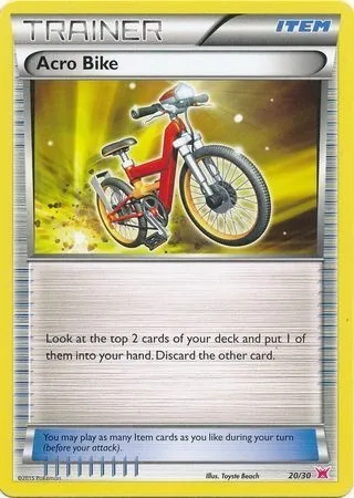 Acro Bike, Pokémon card TK8A 020 — XY Trainer Kit: Latias set