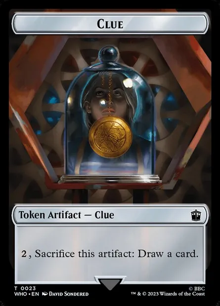 Clue, Magic card TWHO 23 — Doctor Who Tokens set