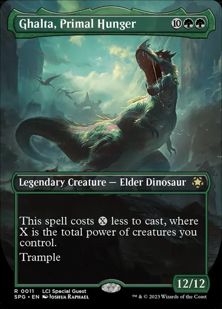Ghalta, Primal Hunger, Magic card SPG 11 — Special Guests set