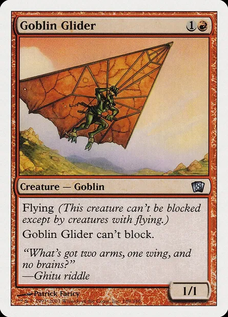 Goblin Glider, Magic card 8ED 189 — Eighth Edition set