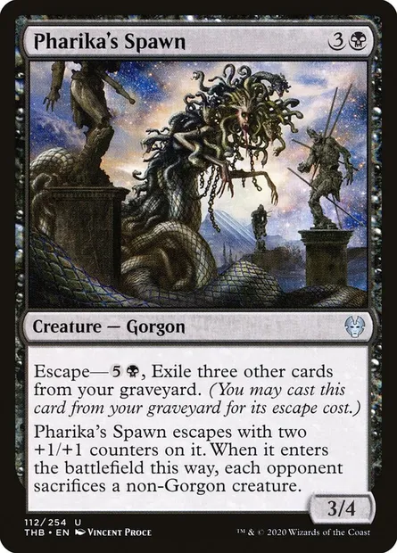 Pharika's Spawn, Magic card THB 112 — Theros Beyond Death set