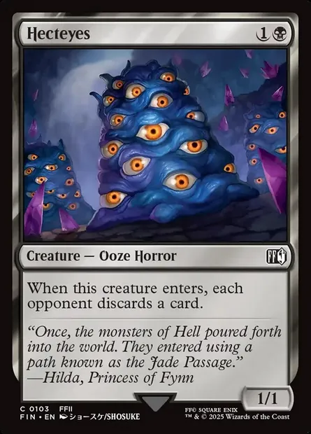 Hecteyes, Magic card FIN 103 — Final Fantasy set