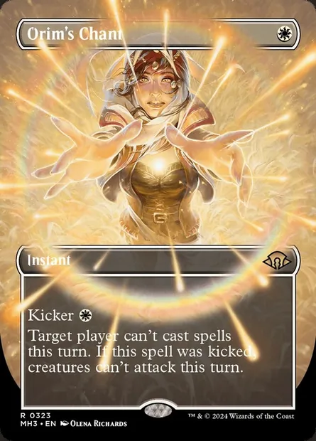 Orim's Chant, Magic card MH3 323 — Modern Horizons 3 set