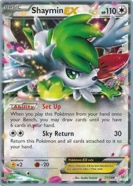 Shaymin ex, Pokémon card WCD15 077-2 — World Championship Decks 2015 set