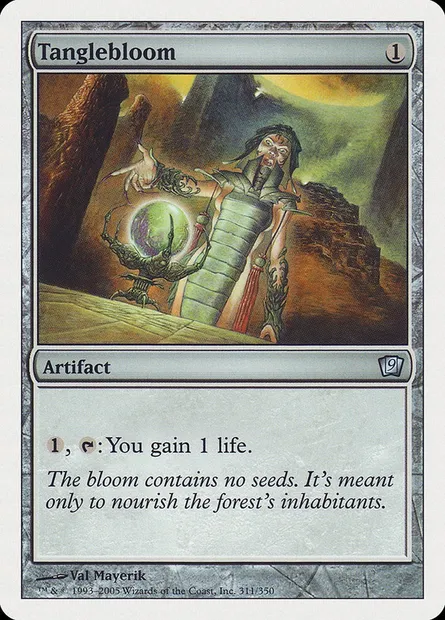 Tanglebloom, Magic card 9ED 311 — Ninth Edition set