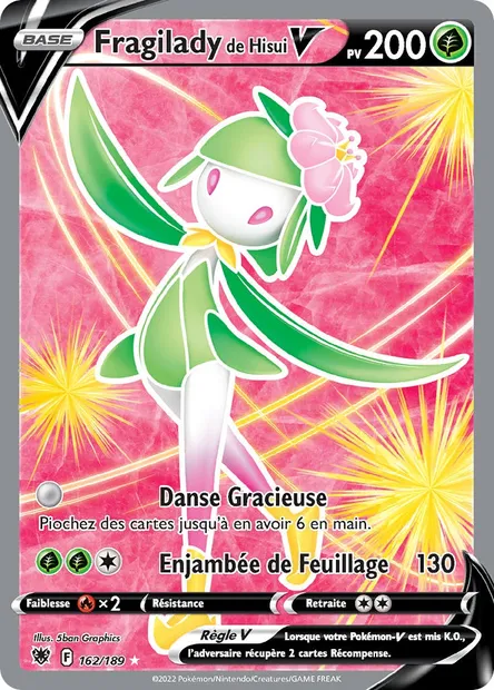 Fragilady de Hisui V, carte Pokémon ASR 162 — extension Astres Radieux