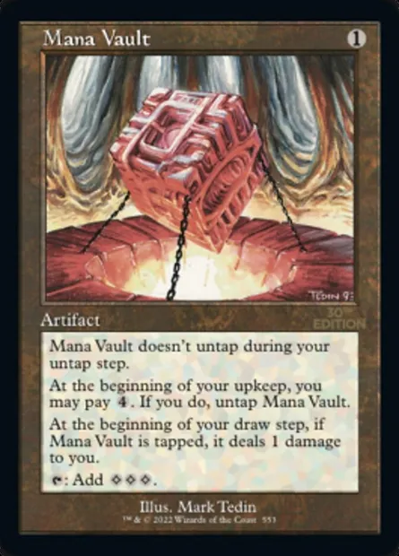 Arche de mana, carte Magic 30A 553 — extension 30th Anniversary Edition