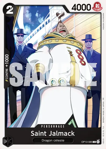 Saint Jalmack, carte One Piece OP13-085 — extension SUCCESSEURS