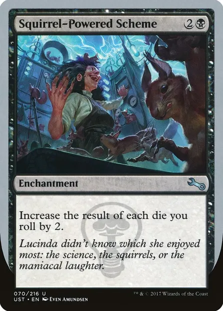 Squirrel-Powered Scheme, carte Magic UST 70 — extension Unstable