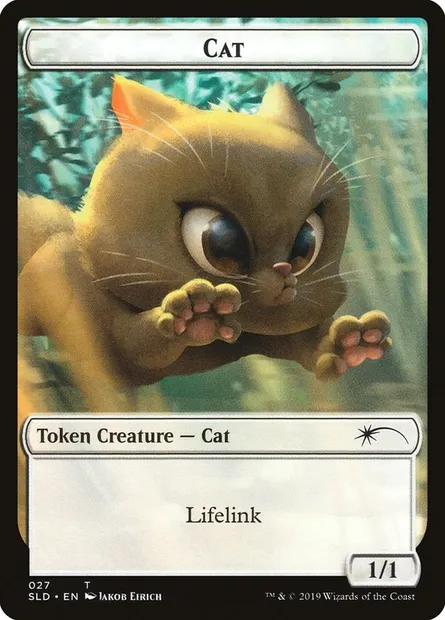 Cat, carte Magic SLD 27 — extension Secret Lair Drop