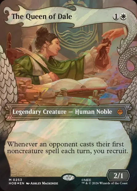 La reine du Val, carte Magic HOB 253 — extension The Hobbit