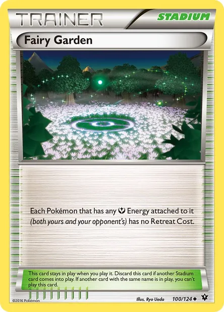 Fairy Garden, Pokémon card FCO 100 — Fates Collide set