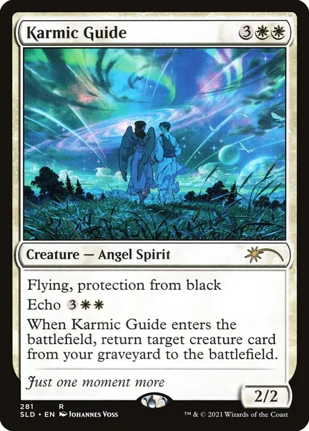 Karmic Guide, Magic card SLD 281 — Secret Lair Drop set