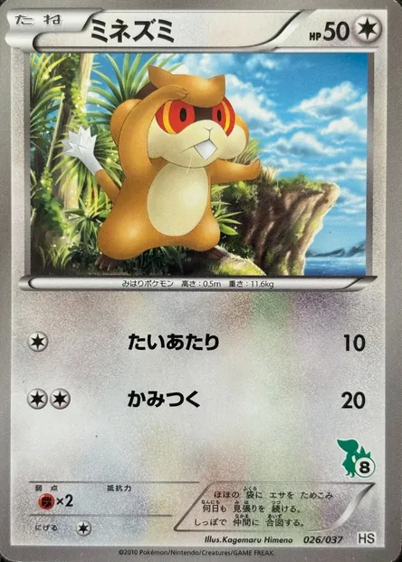 Patrat, Pokémon card HSBS 026 — Beginning Set set