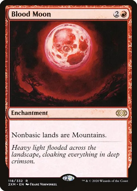 Blood Moon, Magic card 2XM 118 — Double Masters set