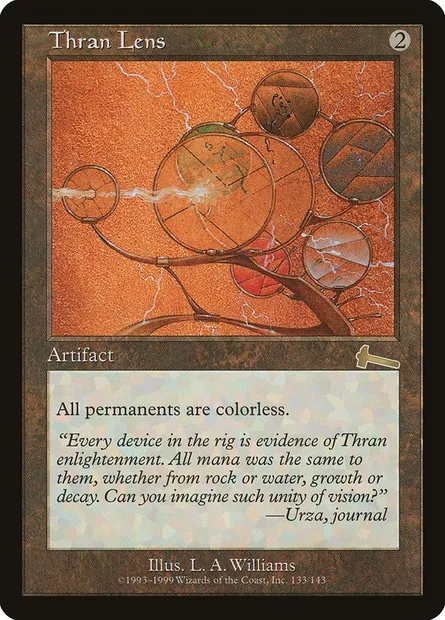 Lentille thran, carte Magic ULG 133 — extension Héritage d'Urza