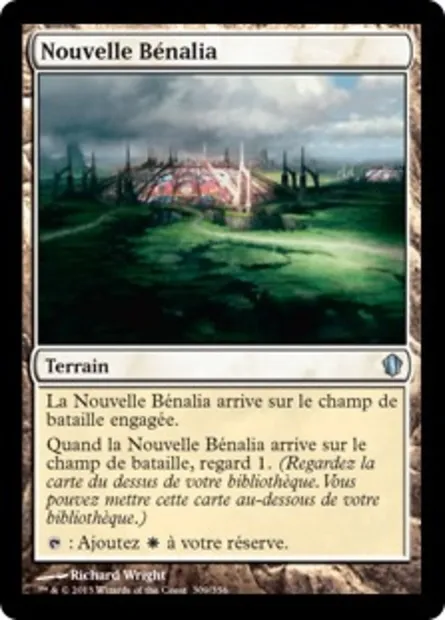 Nouvelle Bénalia, carte Magic C13 309 — extension Commander 2013