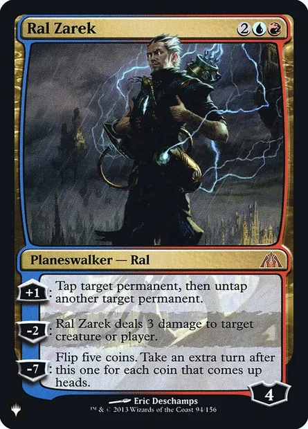 Ral Zarek, Magic card PLST DGM-94 — The List set