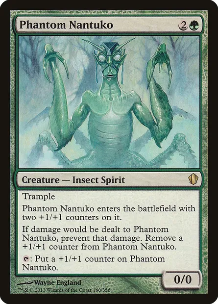 Phantom Nantuko, Magic card C13 160 — Commander 2013 set