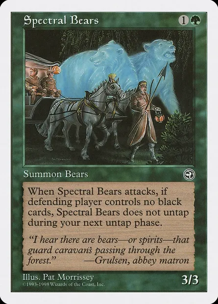 Ours spectraux, carte Magic ATH 63 — extension Anthologies