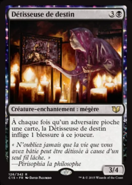 Détisseuse de destin, carte Magic C15 126 — extension Commander 2015