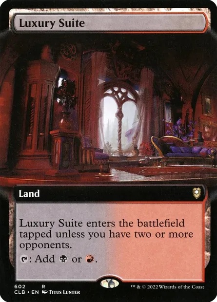 Luxury Suite, Magic card CLB 602 — Commander Legends: Battle for Baldur's Gate set