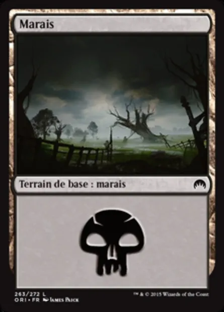Marais, carte Magic ORI 263 — extension Magic Origines