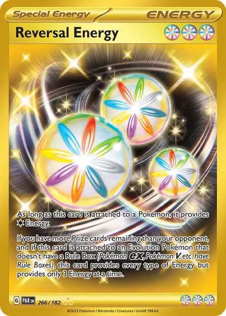 Reversal Energy, Pokémon card PAR 266 — Paradox Rift set